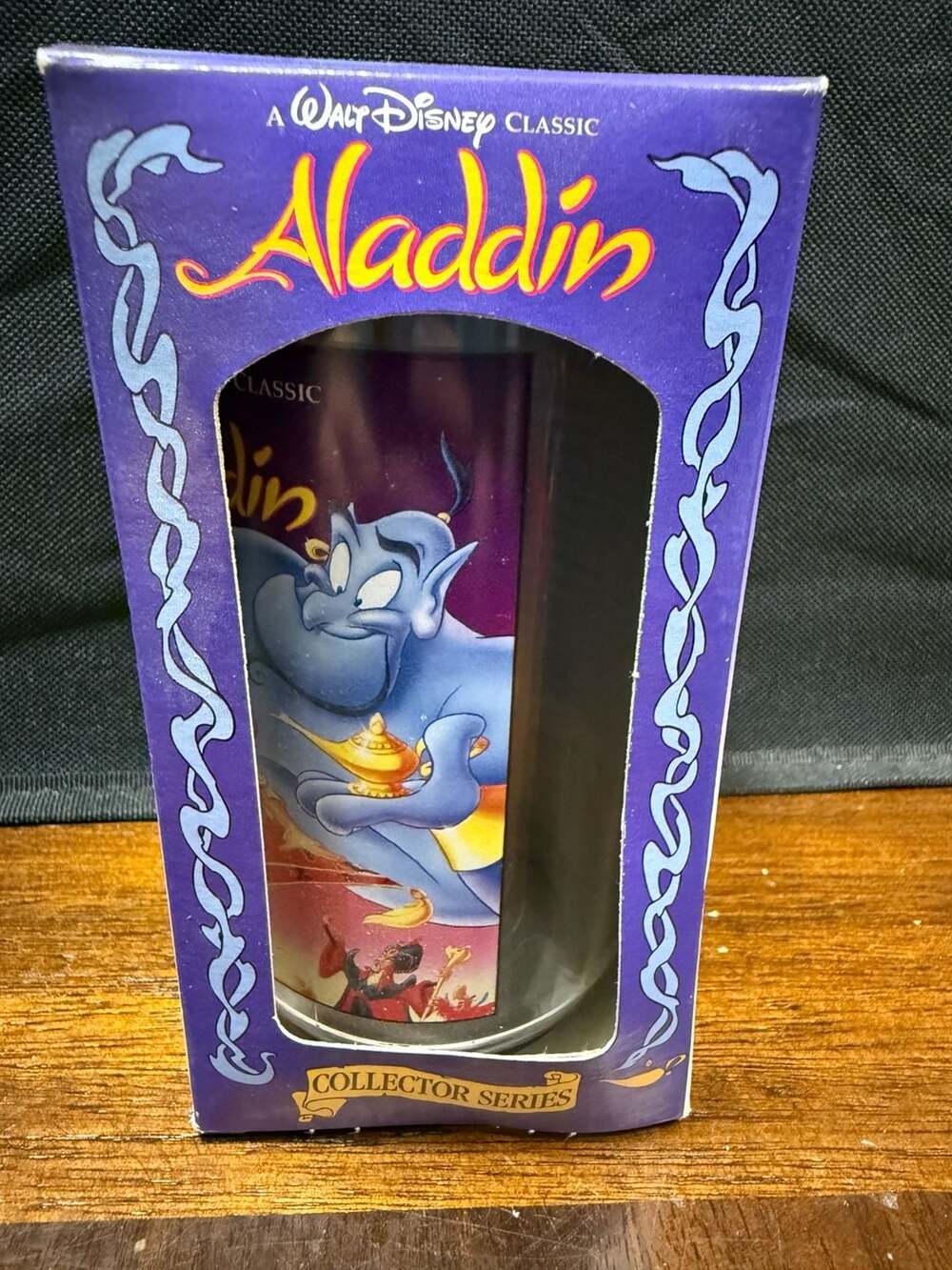 Burger King Disney Aladdin Collector Series Glass Cup 1994